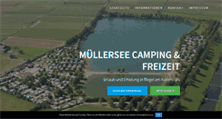 Desktop Screenshot of muellersee.de